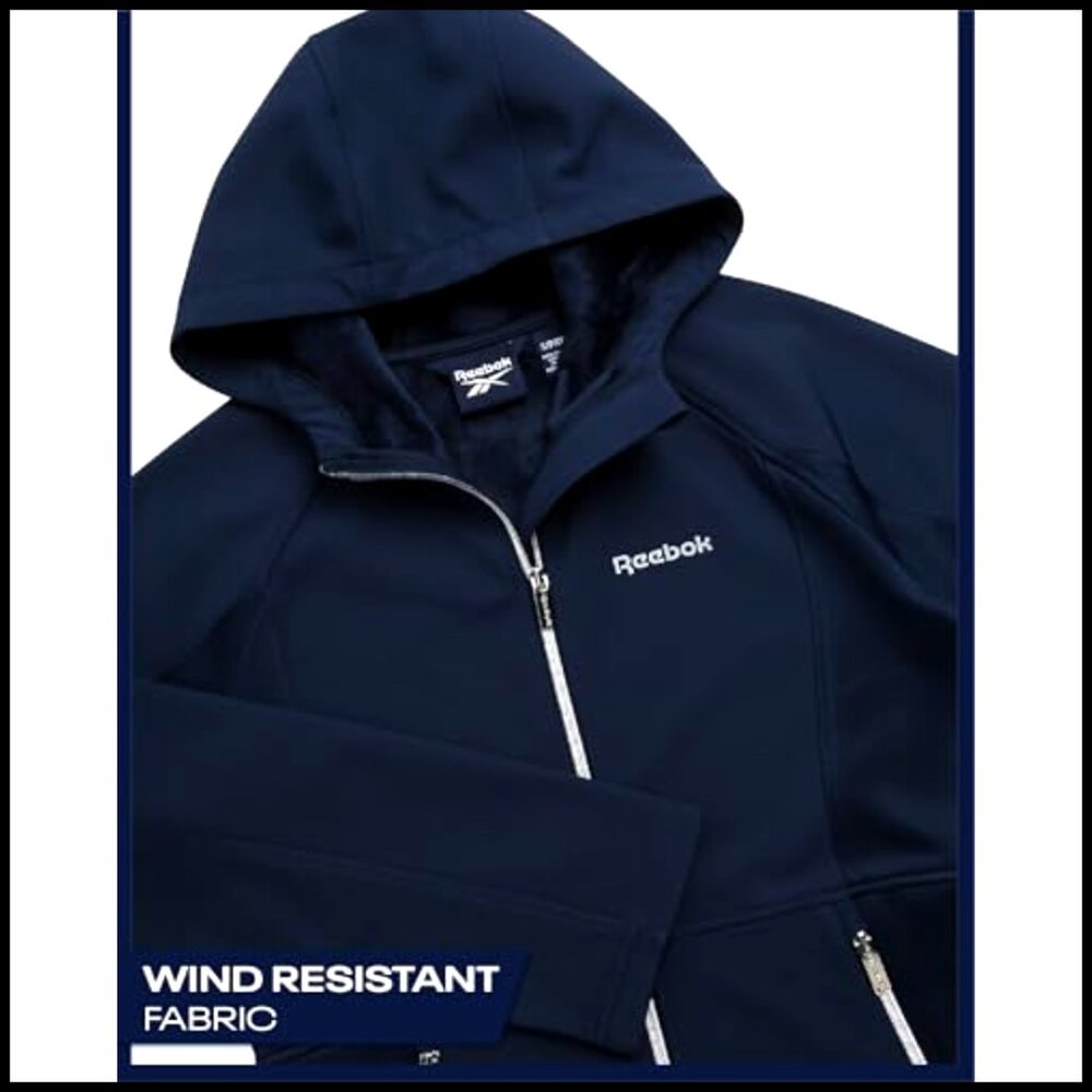 Softshell Fleece Jacket Wind Resistant Lightweigh… - image 5